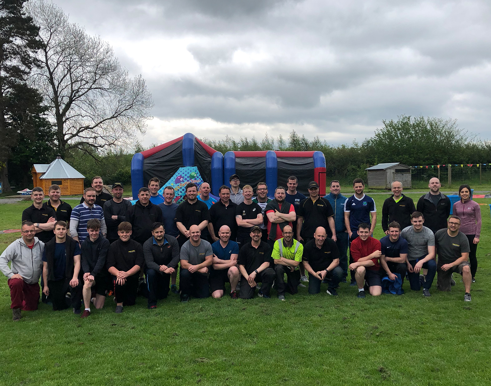 Anaconda group photo at the Jungle