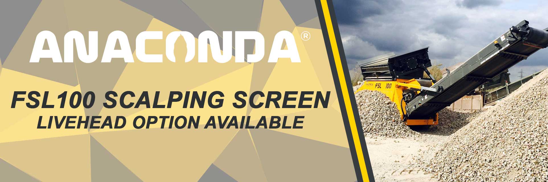 FSL100 Sclaping Screener with Livehead Banner for the Desktop