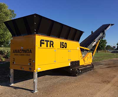 FTR150-3 Anaconda FTR150 Feeding Conveyor with Flared arches