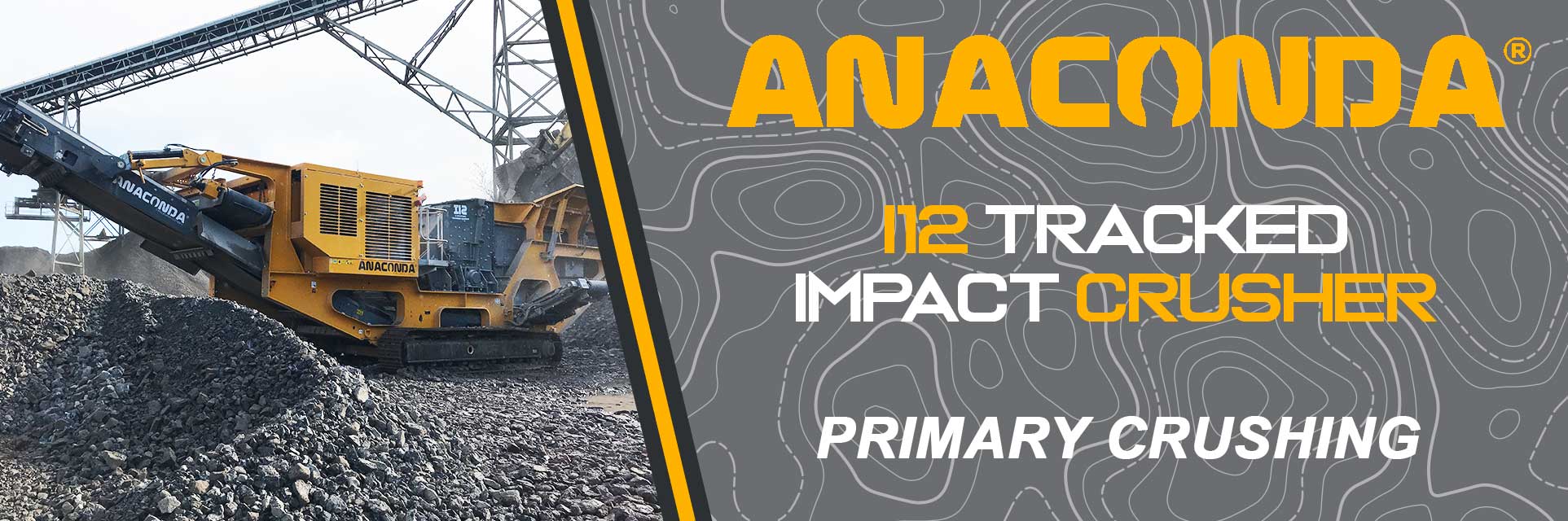 I12 Tracked Impact Crusher by Anaconda Desktop Banner