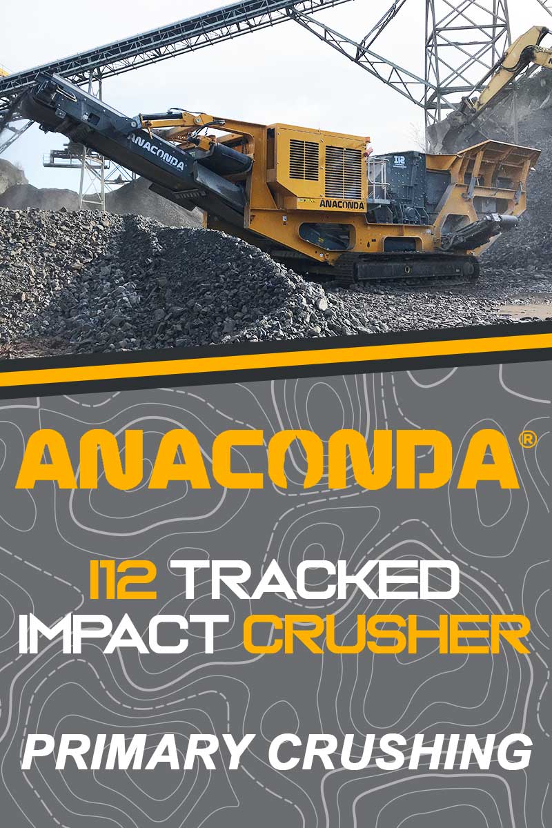 I12 Tracked Impact Crusher by Anaconda Equipment
