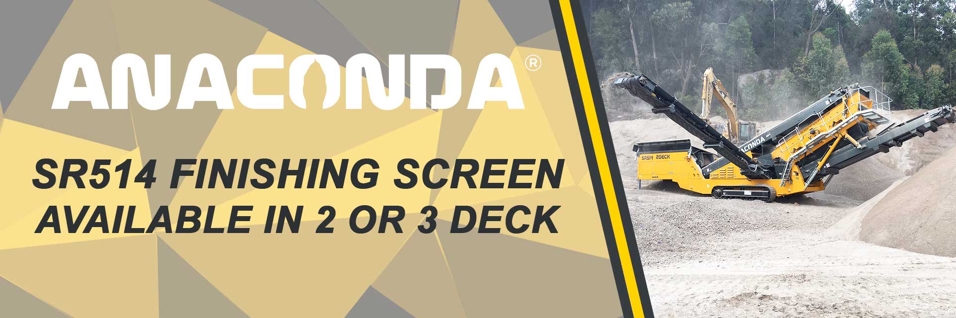 SR514 Finishing Screen