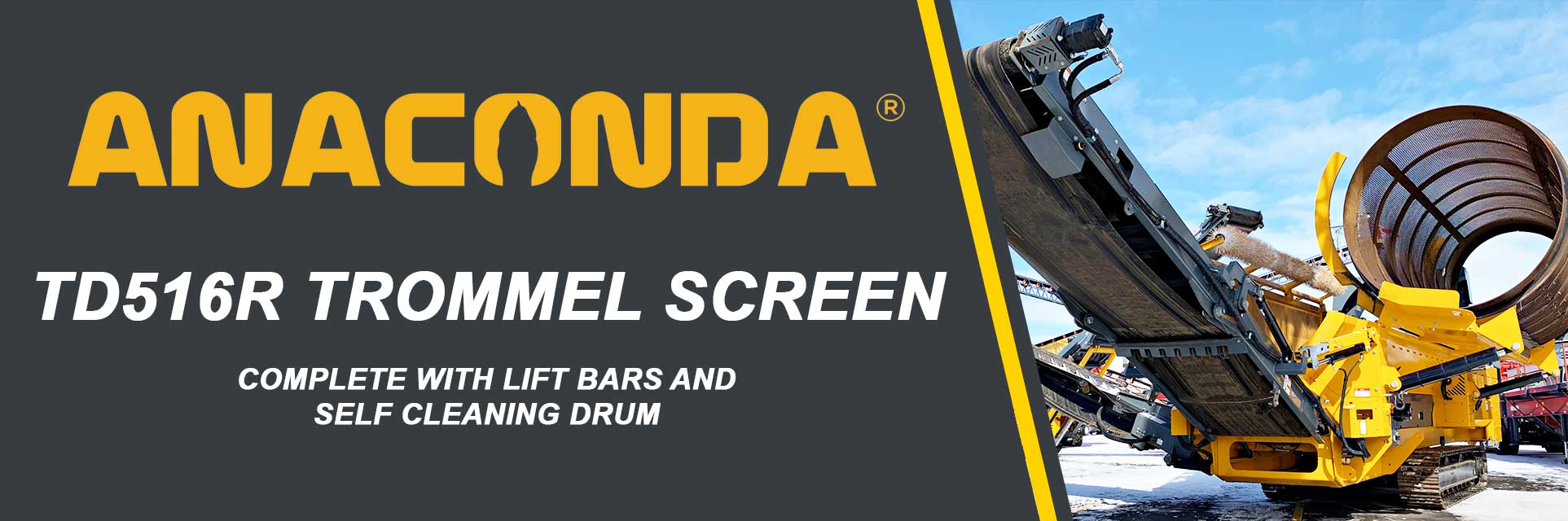 TD516R Trommel Screen by Anaconda