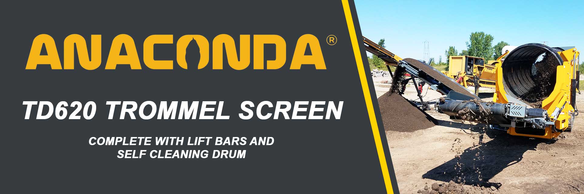 TD620 Trommel Screen by Anaconda