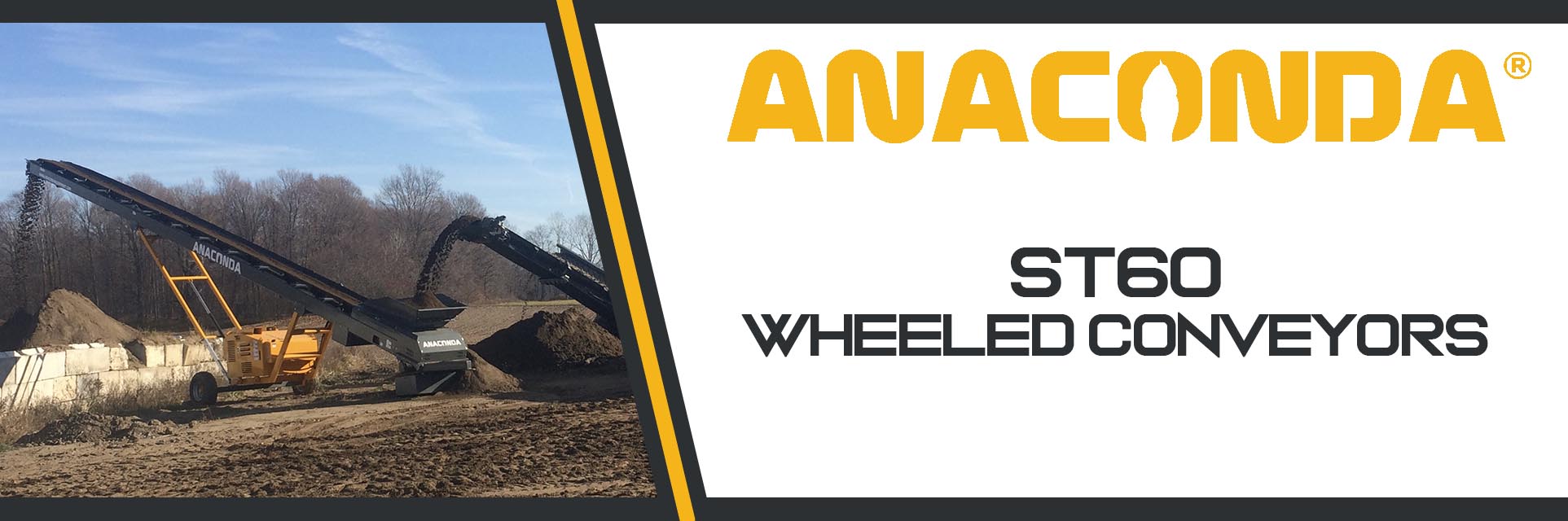 Anaconda ST60 Wheeled Conveyor