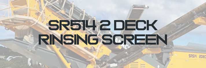 Anaconda SR514 2 DECK RINSING SREENER