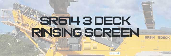 Anaconda SR514 3 DECK RINSING SREENER