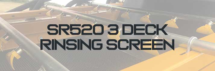 Anaconda SR520 3 DECK RINSING SREENER