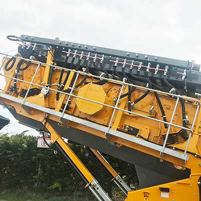 Anaconda SRT20 Rinser Screen close up