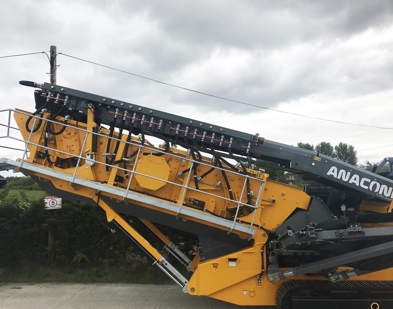 sr520 rinser 2 Anaconda SR520 Rinsing Screen side view